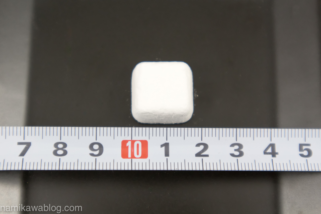 大丸本舗のぶどう糖の大きさ測定
