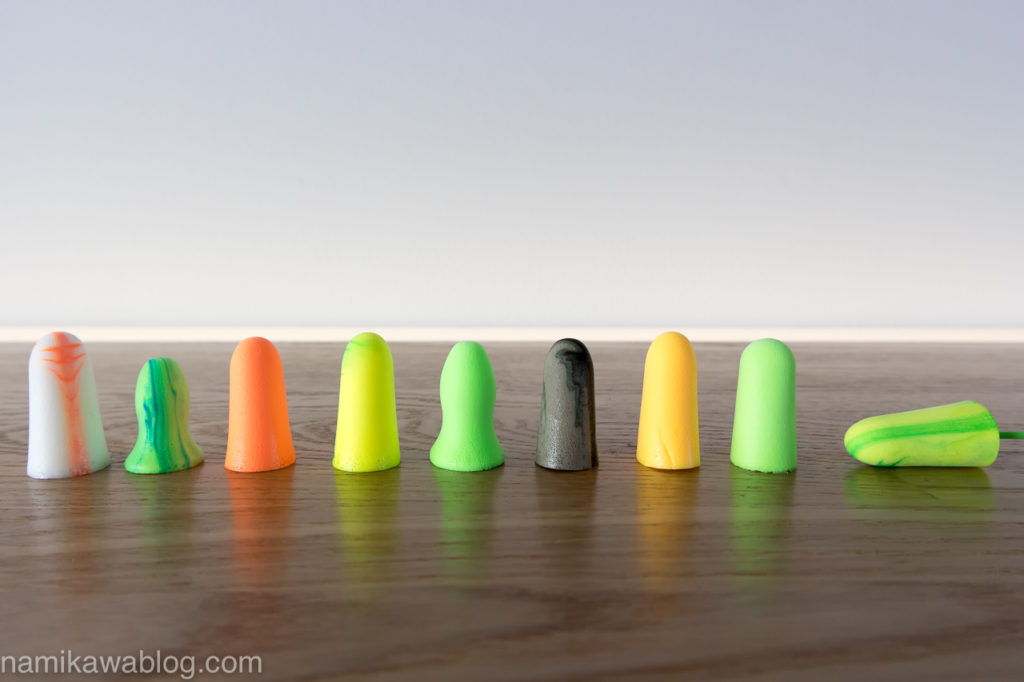 MOLDEX（モルデックス） 使い捨て耳栓 お試し9種エコパック 純正ケース付 耳せん全9種類