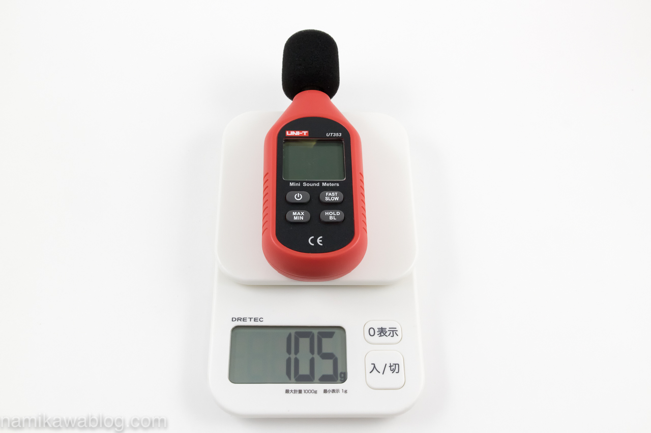 UNI-T UT353 小型デジタル騒音計・重量測定